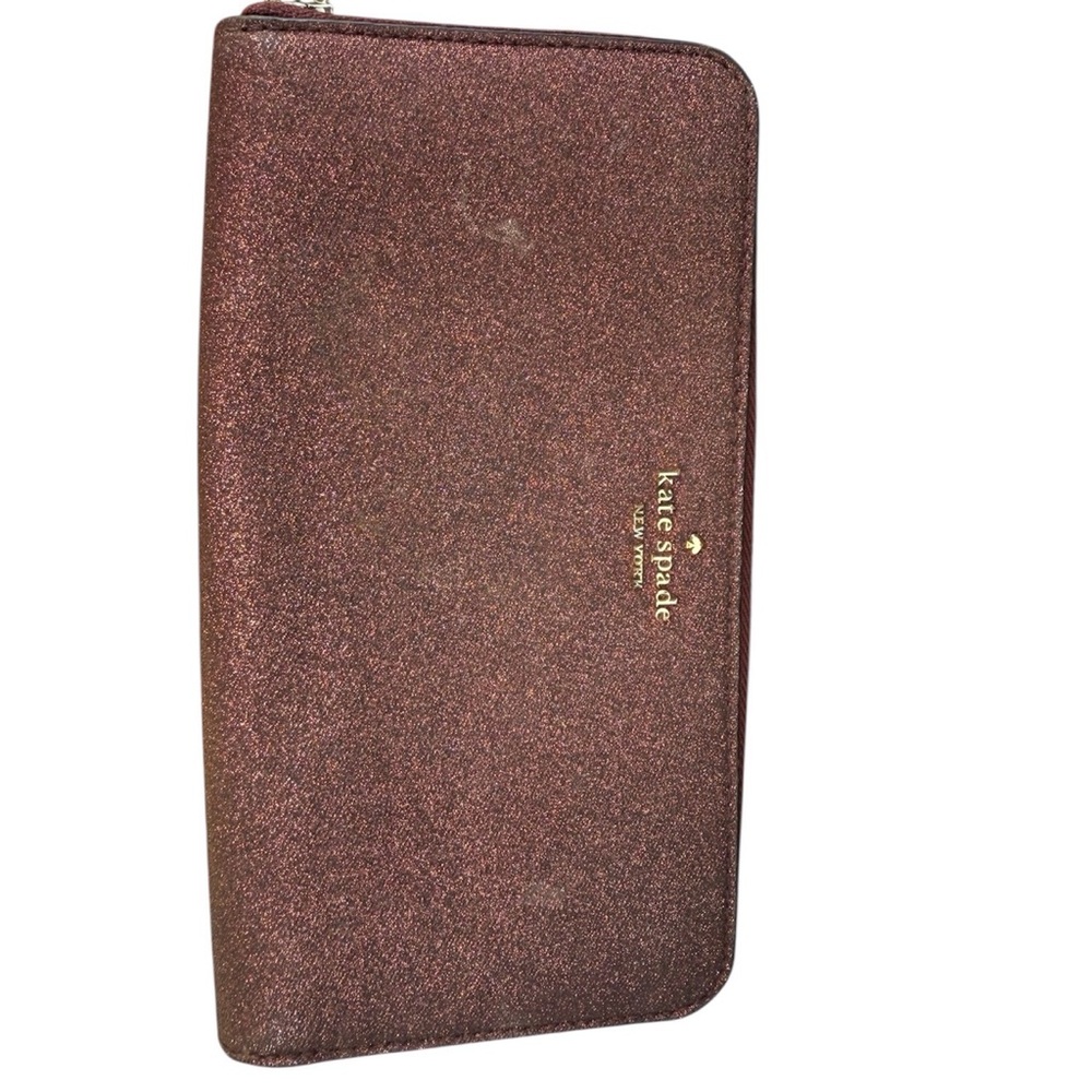 Kate Spade Glittery Brown Wallet